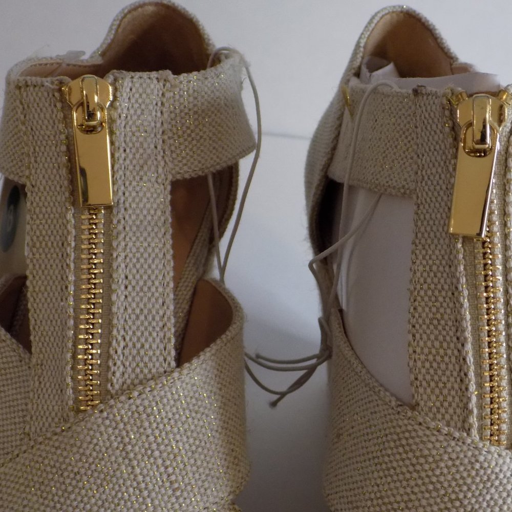 a new day Beige Espadrille Platform Wedge Sandals - Picture 2 of 4